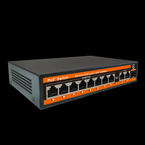 8 Port PoE + 1 SFP Newbridge Switch